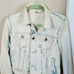 Distressed Denim Jacket